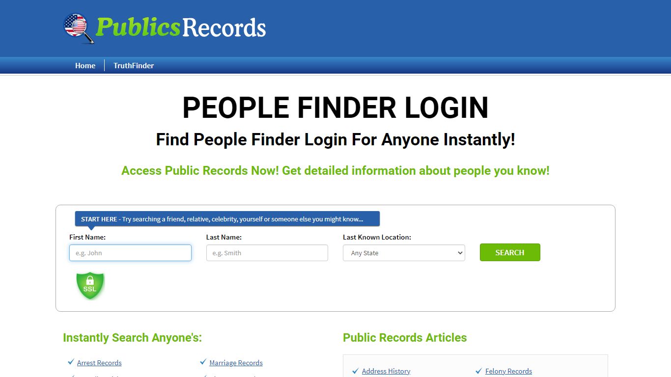 Find People Finder Login For Anyone Instantly!